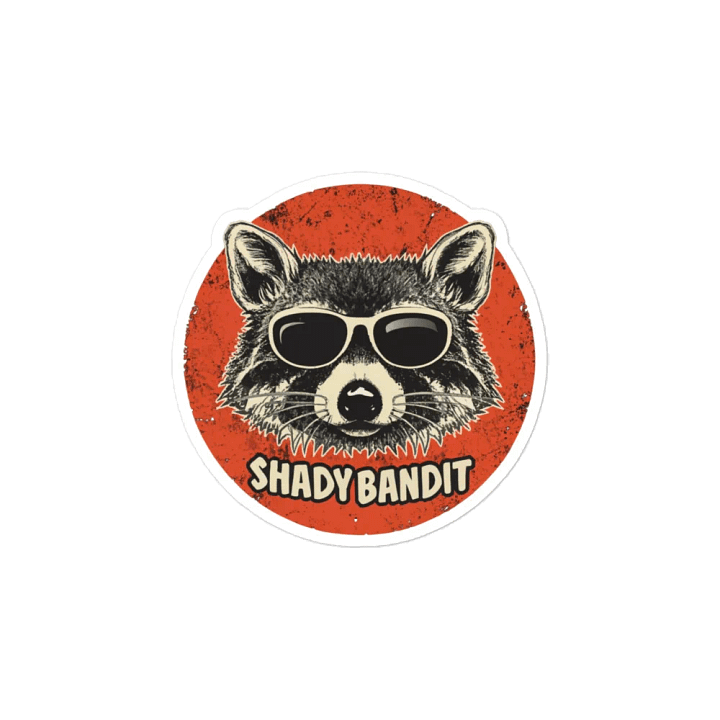 Shady Bandit Magnet product image (2)