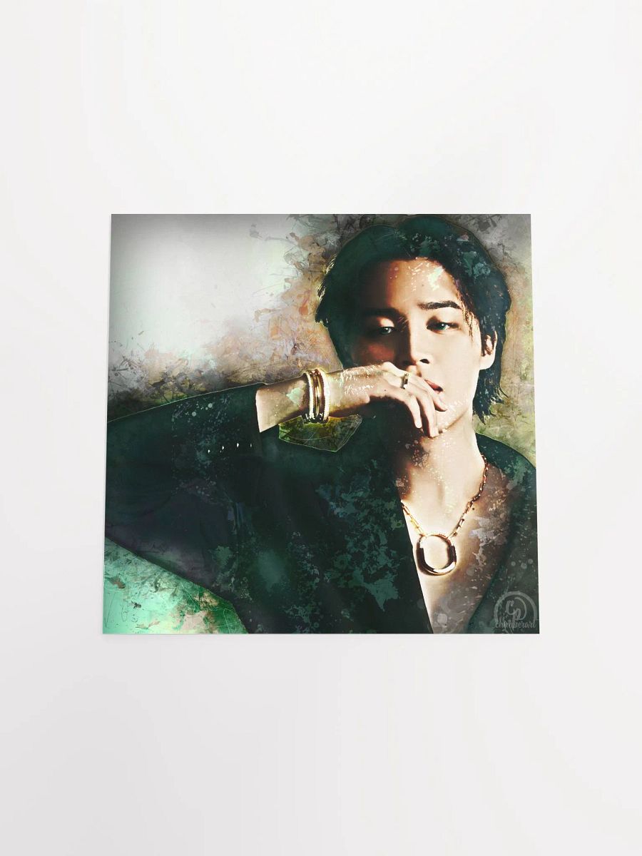 BTS - Stunning Jimin Print (Unframed) - Designed by ChimberArt product image (17)