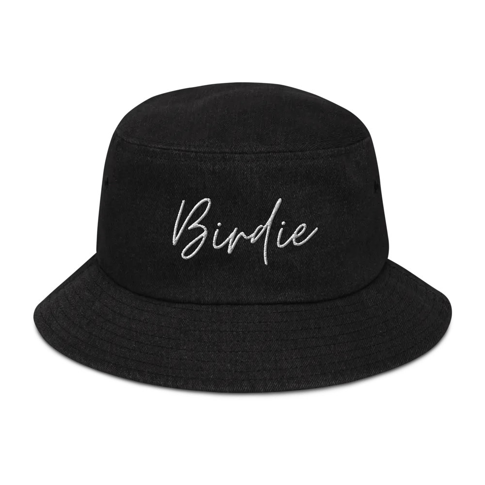 'BIRDIE' Denim Bucket Hat product image (1)