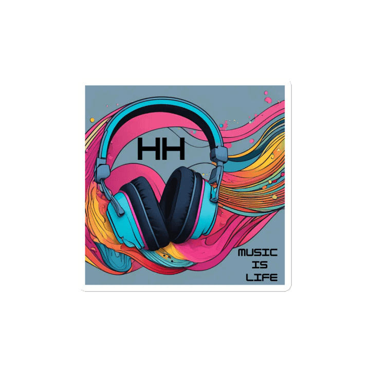 HH Headphones Die-Cut Magnet product image (2)