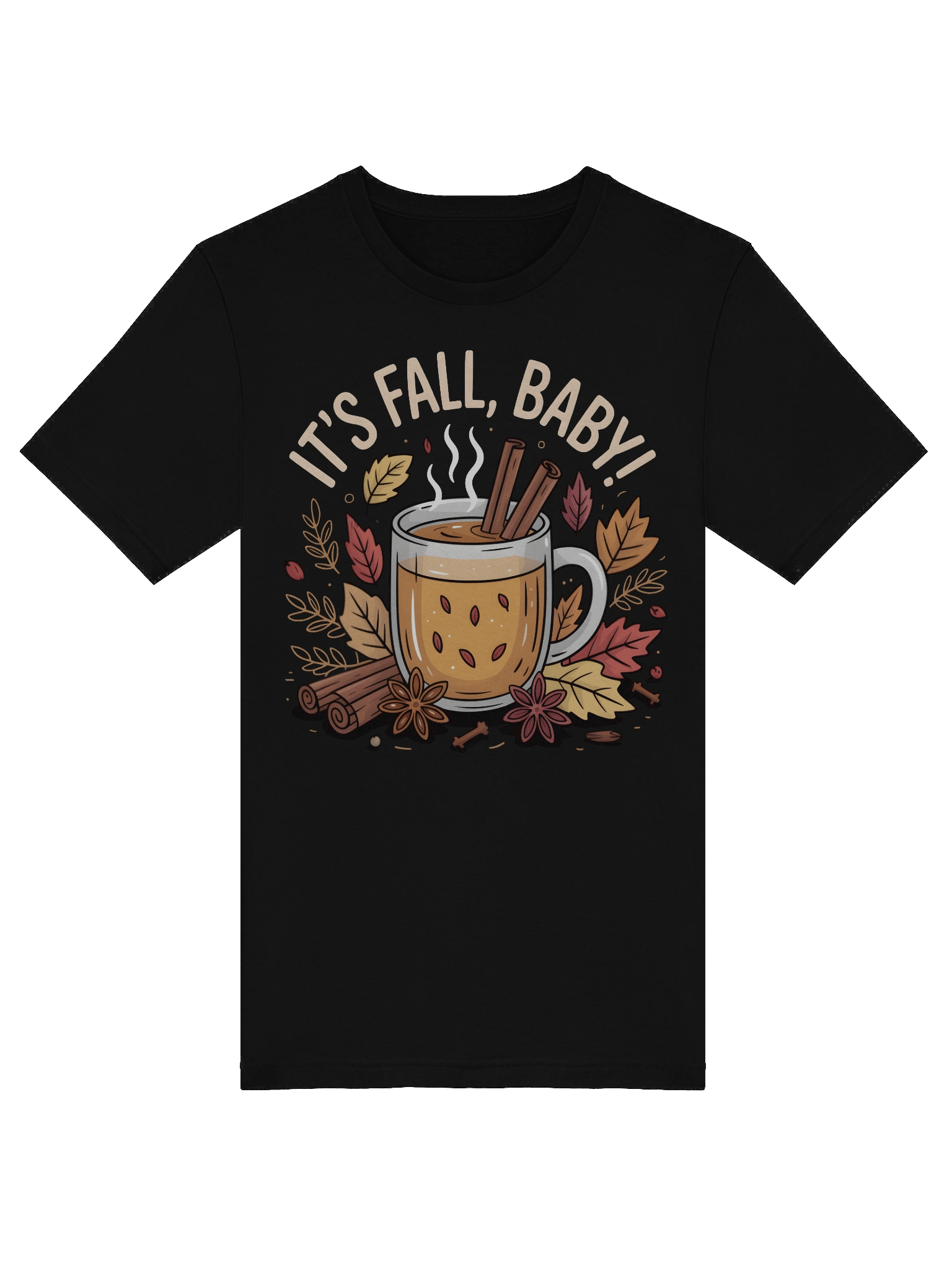 Fall Vibes Cinnamon Mug T-Shirt product image (5)