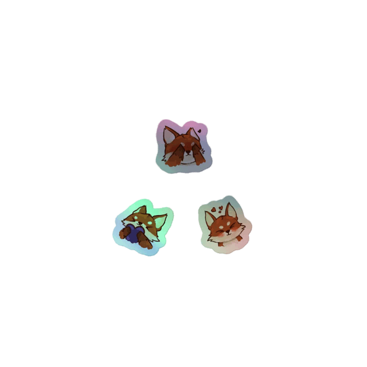 Show The Love Holo Stickers product image (1)