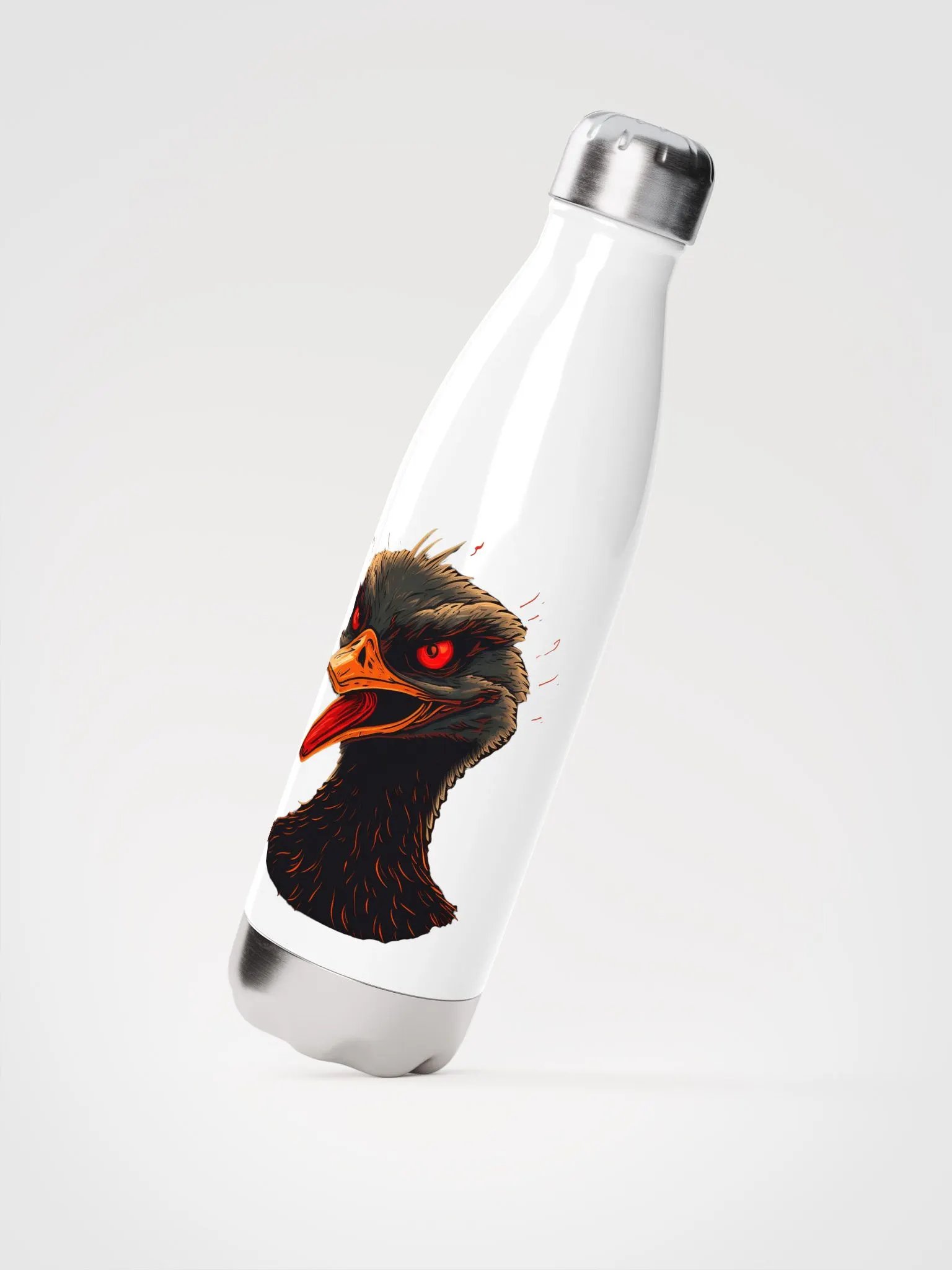 Angry Duck Water Bottle (Stainless Steel) product image (2)