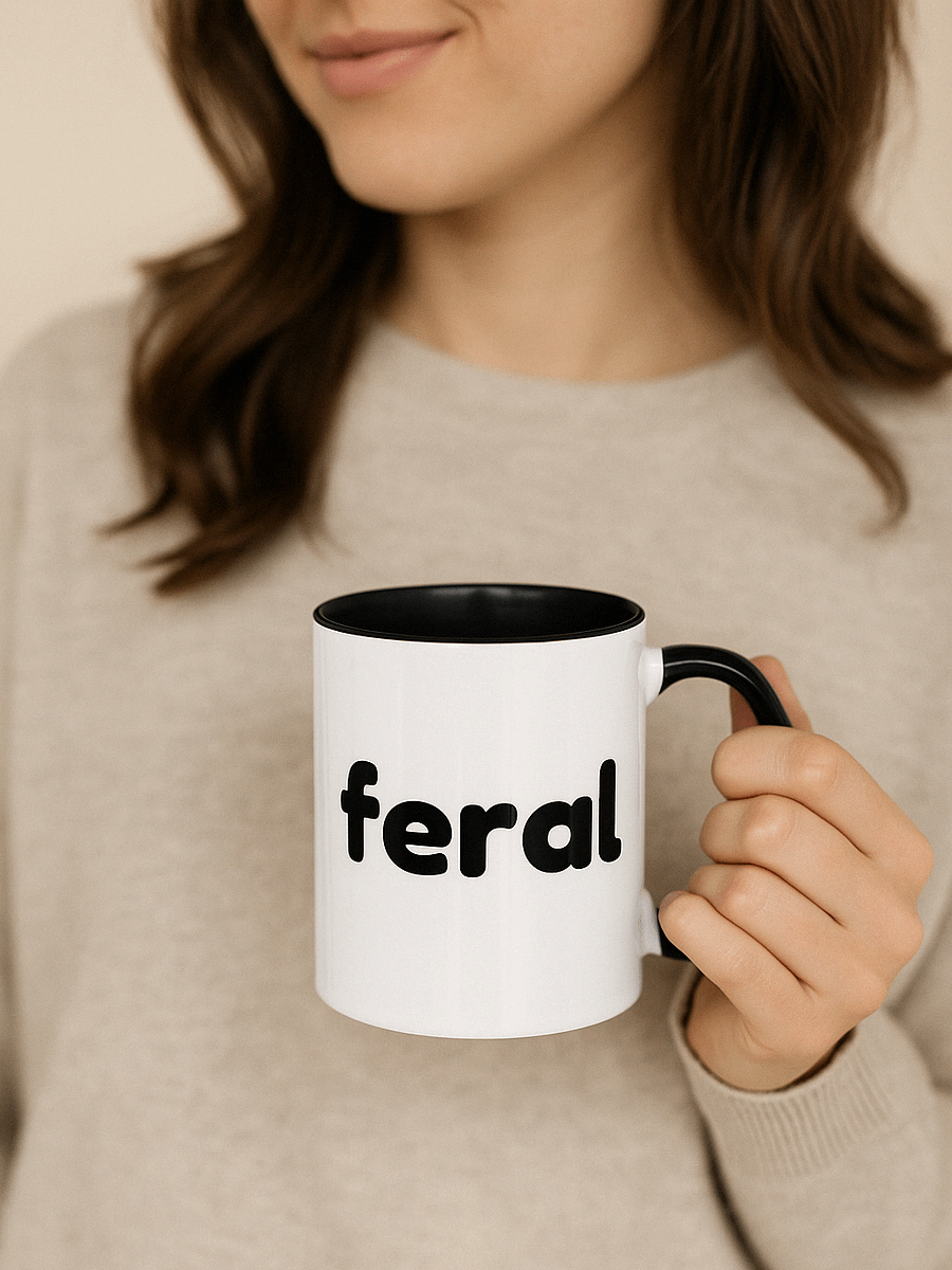 Feral Vibes Mug – Funny Gift for Women, Friends, or Coworkers product image (2)