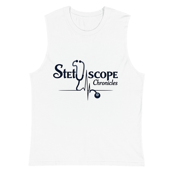 Stethoscope Chronicles Logo Muscle Tank product image (2)