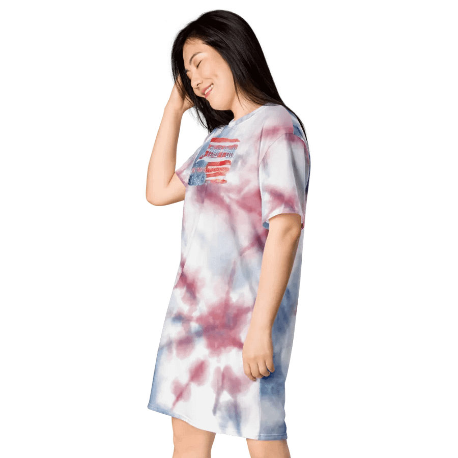 Resistors, We Told Y'all , Tie-dye Tee Dress product image (3)