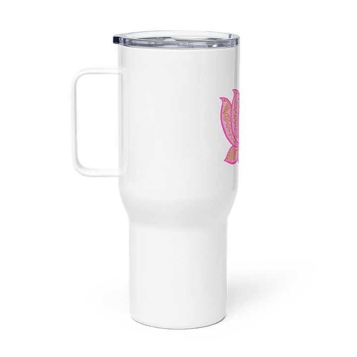 Golden Lotus Travel Mug product image (1)