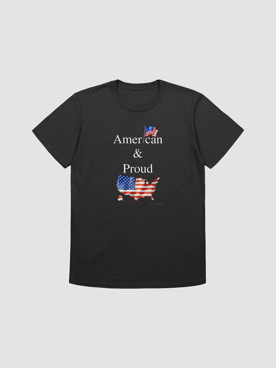 American and Proud Unisex T-Shirt product image (3)