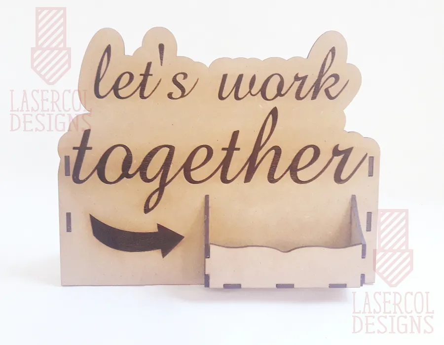 Business Card Holder - Laser Cut Files product image (4)