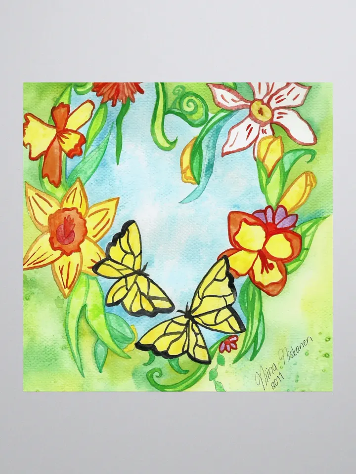 Spring Heart Sticker product image (2)