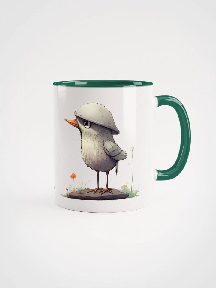 Whimsical Bird & Mushrooms Wonderland Mug: Limited Edition product image (1)