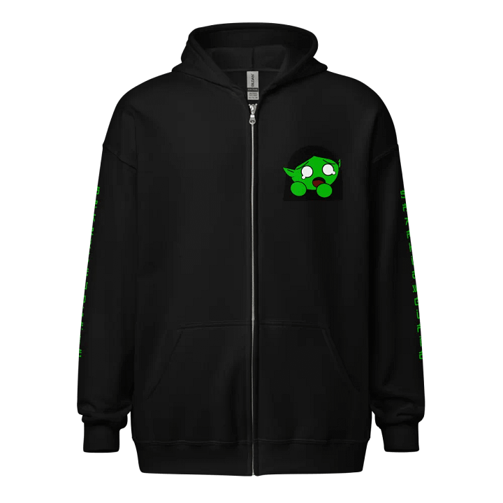 Scared Gremlin Zip-Up Hoodie product image (1)