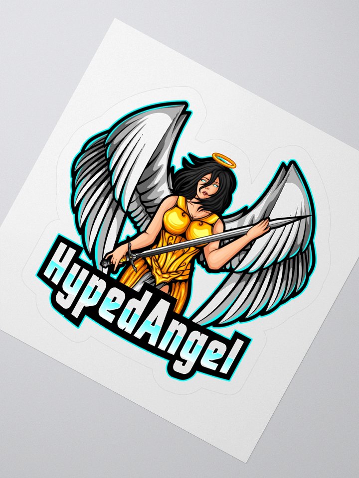 Golden Guardian Angel Stickers product image (4)