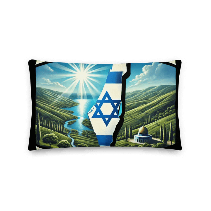 Bless Israel – Be Blessed Throw Pillow product image (2)