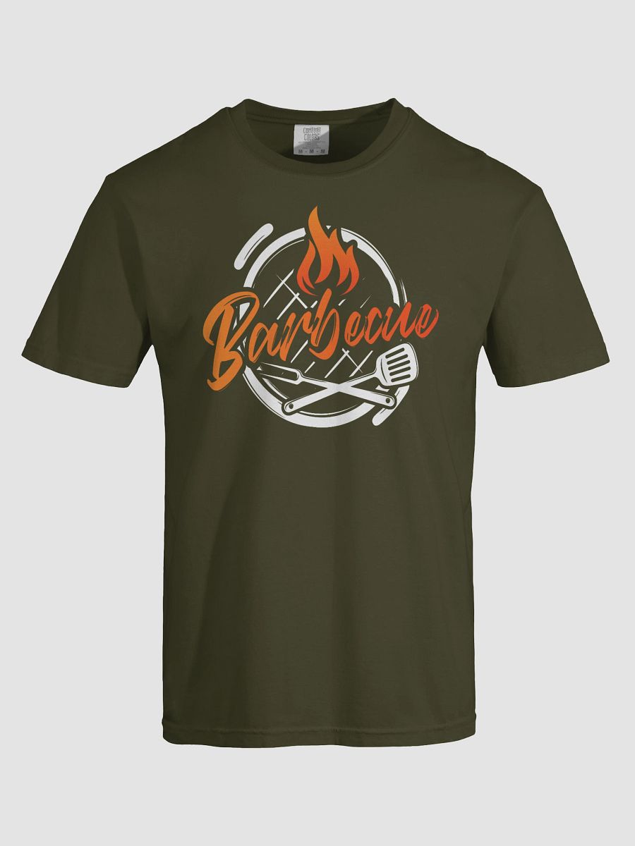 Flaming Barbecue Script Tee product image (37)