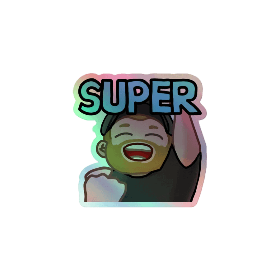 Super Holo Logo - Sticker product image (1)