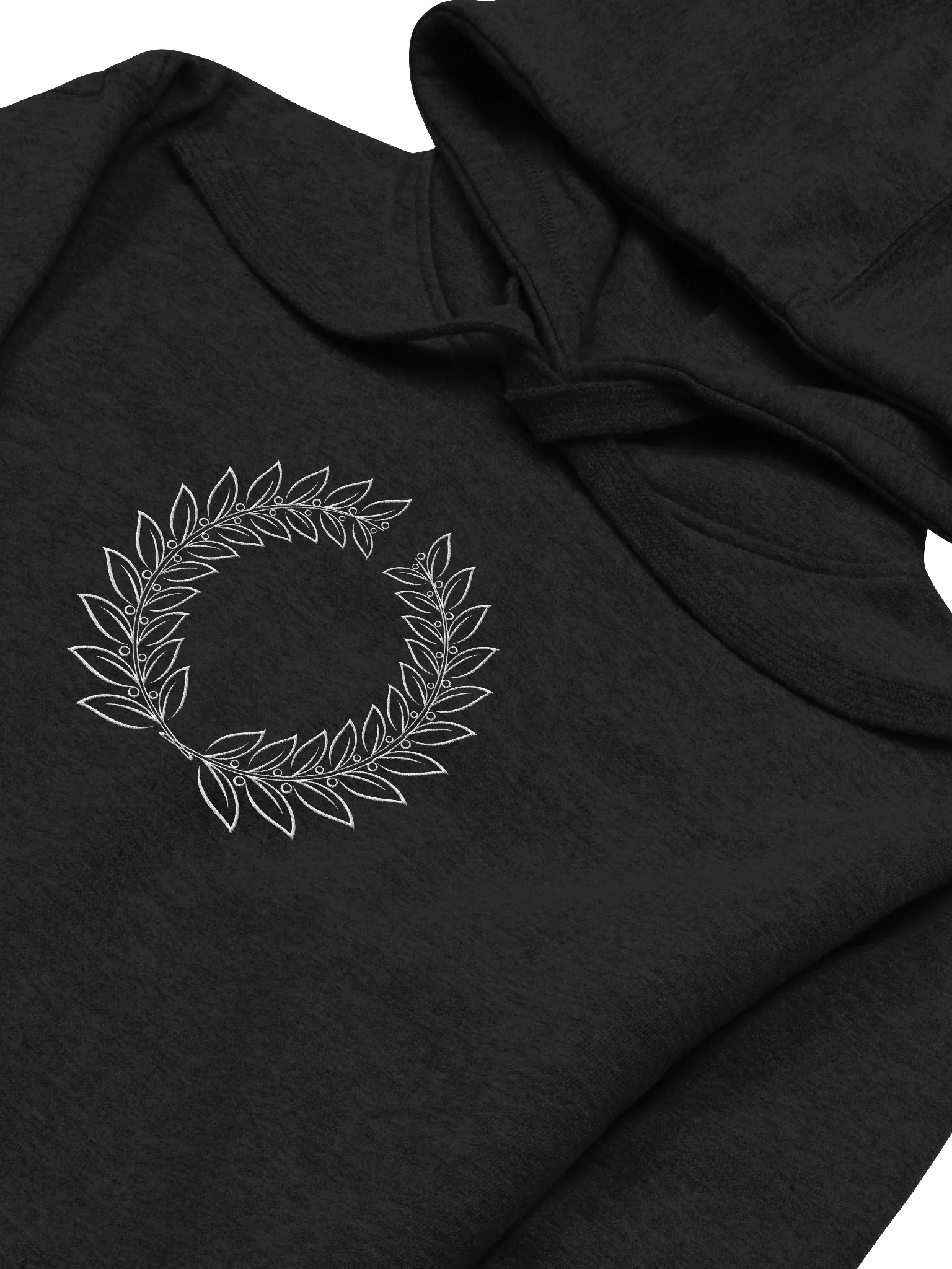 Elegance Emblem Embroidered Unisex Premium Hoodie product image (3)