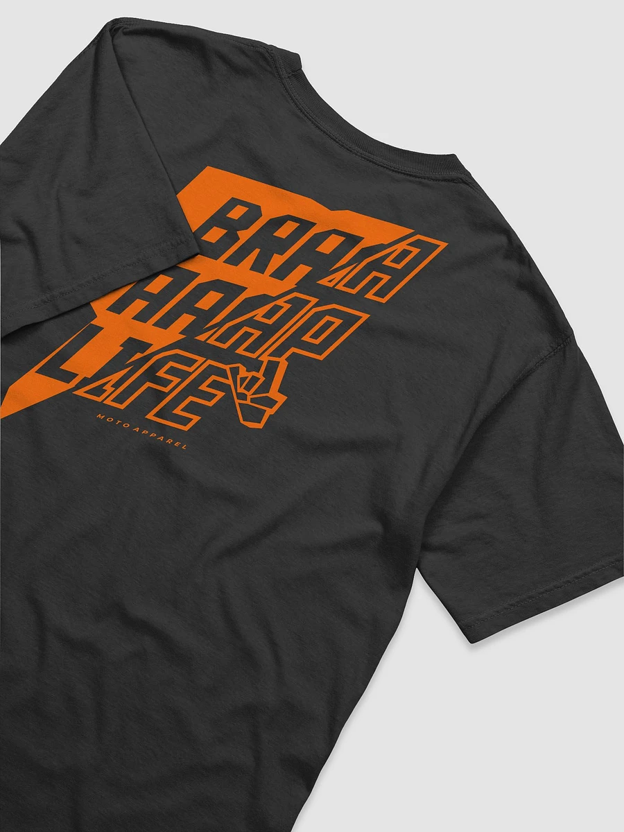 BRAAP Black and Orange T-shirt product image (6)