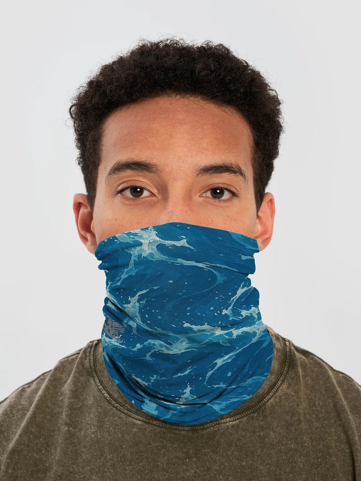 Baha WaveTrace camo neck gaiter product image (1)