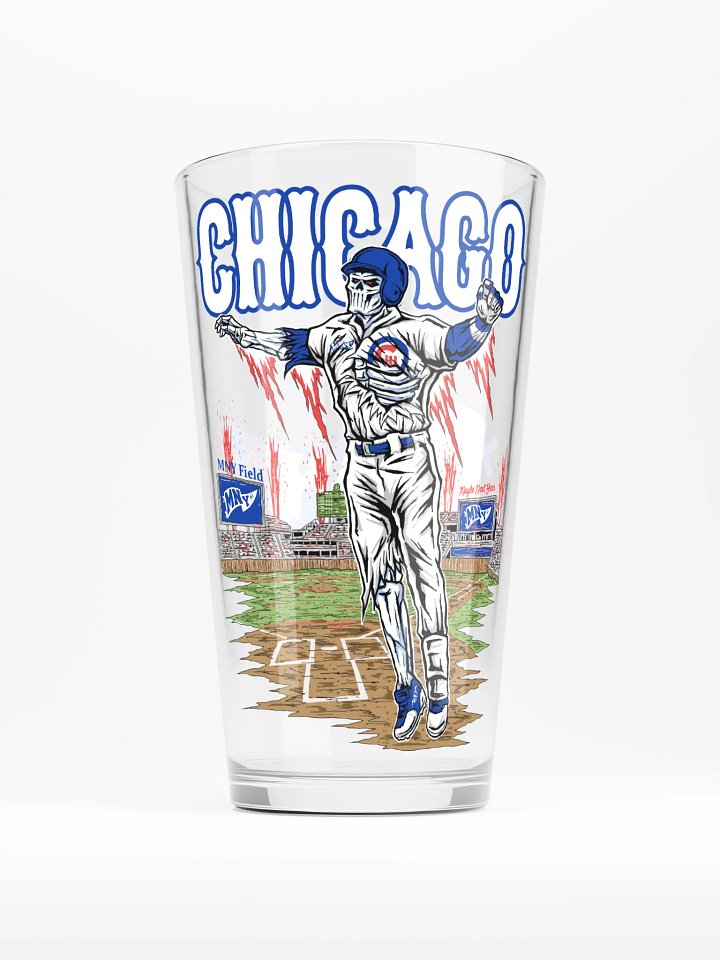 Chicago, Welcome to Baseball Pint Glass product image (1)