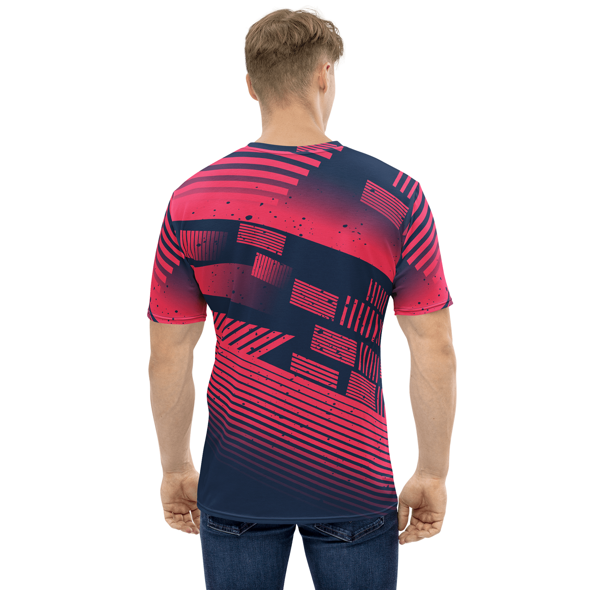 Red Stripes | Crew Neck T-Shirt product image (3)
