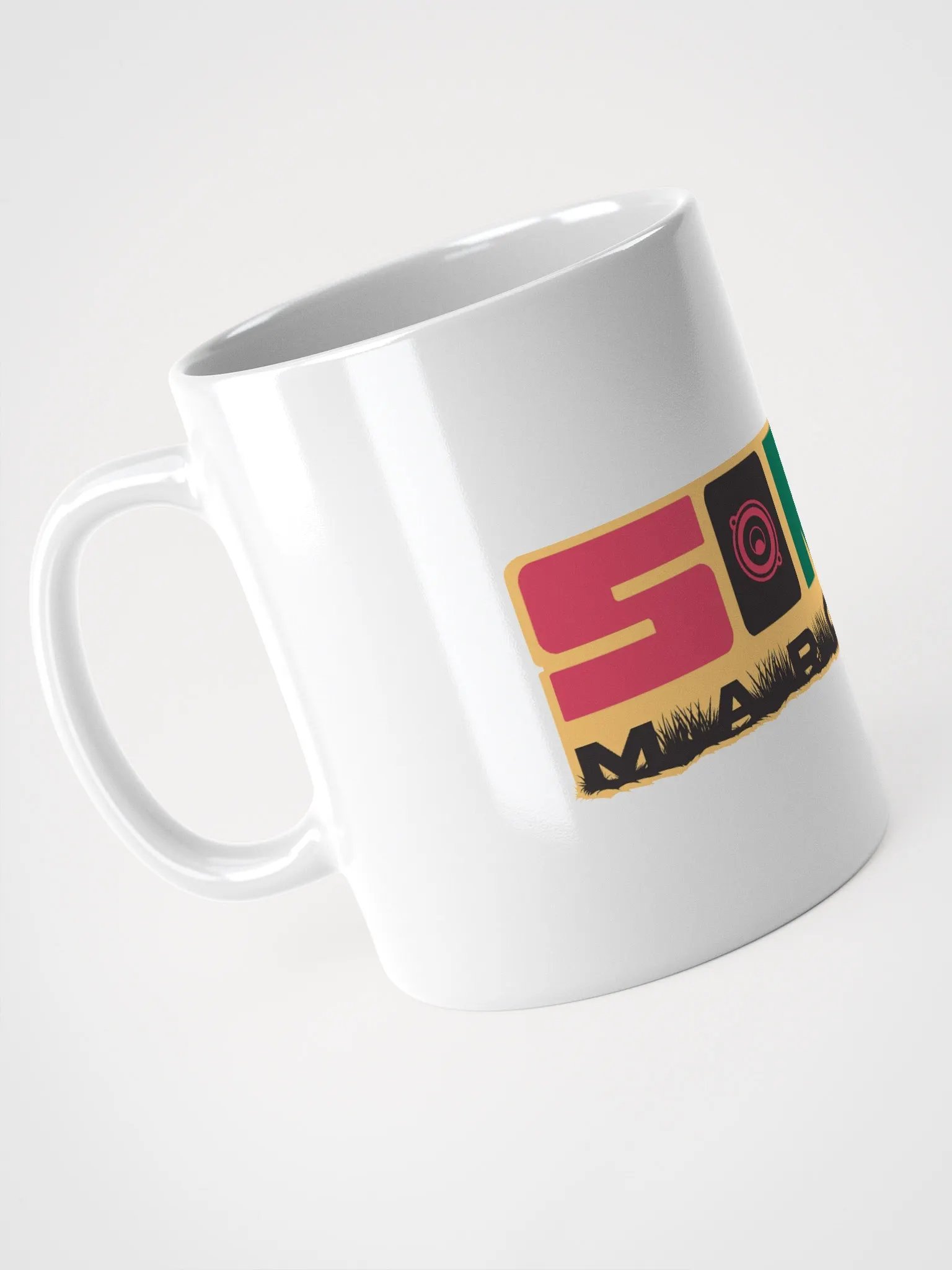 Sonic Maroons White Glossy Mug product image (15)