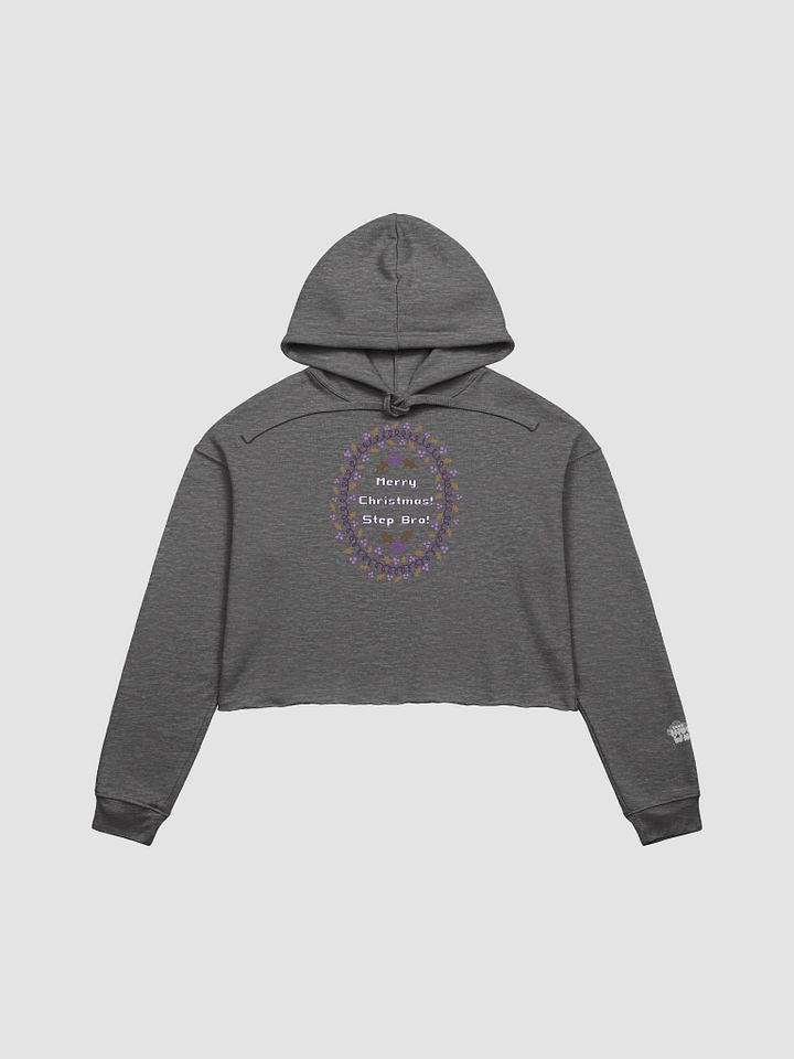 Step Bro Christmas Cropped Hoodie - Purple product image (3)