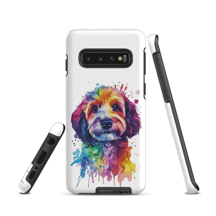 Vibrant Cockapoo Dog Portrait Tough Case for Samsung® product image (1)