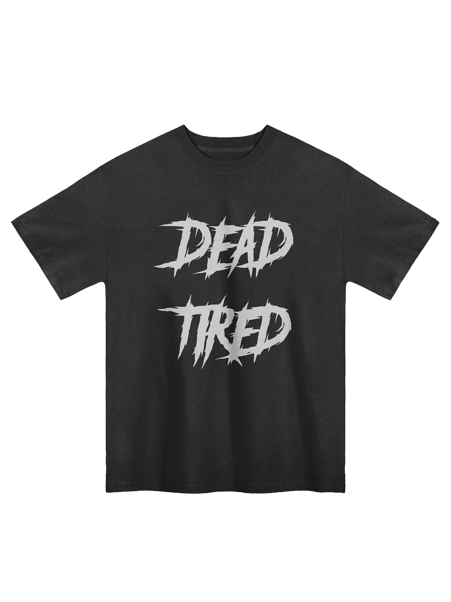 Dead Tired Faded Oversized T shirt product image (1)
