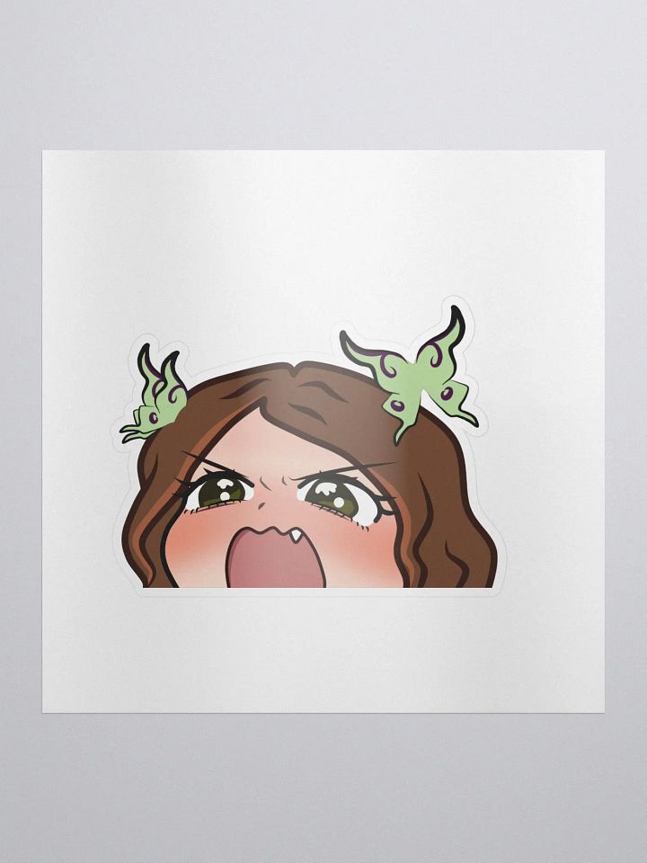 LunaMothAngry Sticker product image (1)
