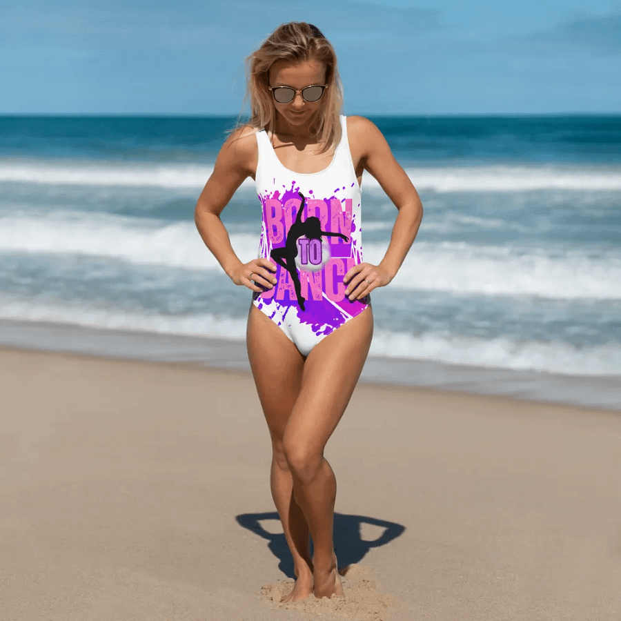 Born to Dance Low Back All-Over Swimsuit product image (3)