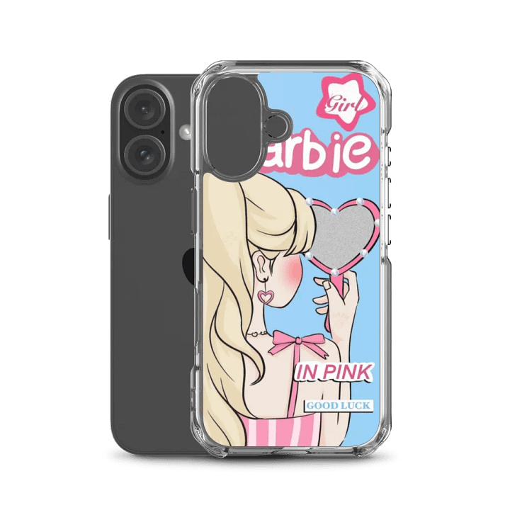 Barbie Pink Heart iPhone Case product image (30)