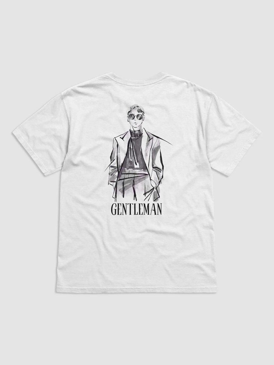 gentleman white t-shirt product image (4)