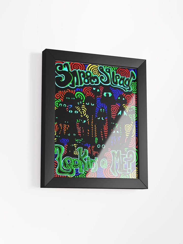 Shroom Squad Psychedelic Eyes Framed Poster product image (7)