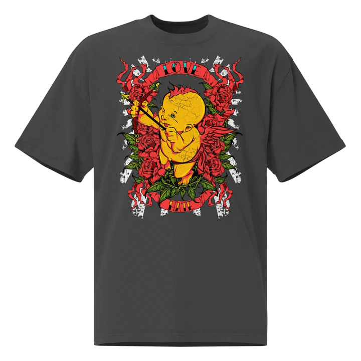 Love & Hate Oversized Tee product image (1)