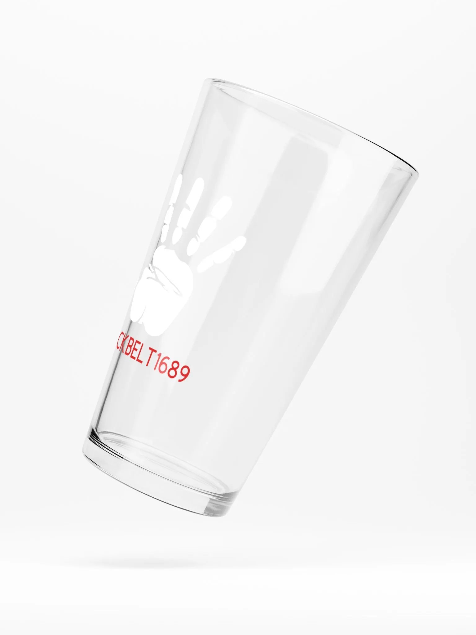Blackbelt1689 Logo Pint Glass product image (5)