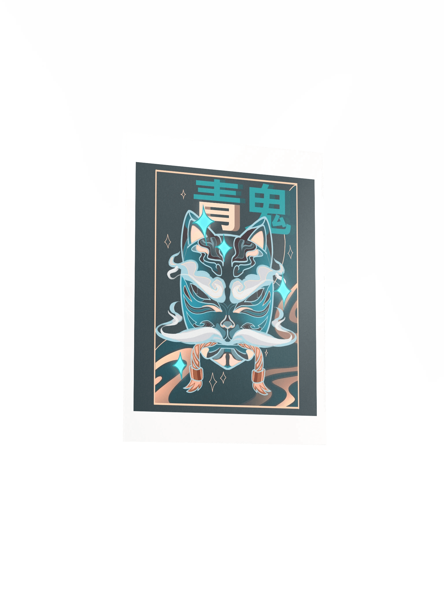 Blue Oni 鬼 Illustration product image (7)