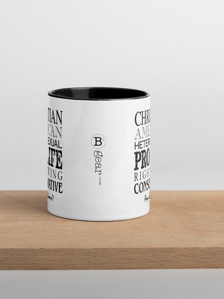 Conservative Christian Mug | Pro-Life Right Wing Heterosexual America Cup | Patriotic Coffee Mug Gift | Traditional Values Tea Mug Ceramic product image (5)