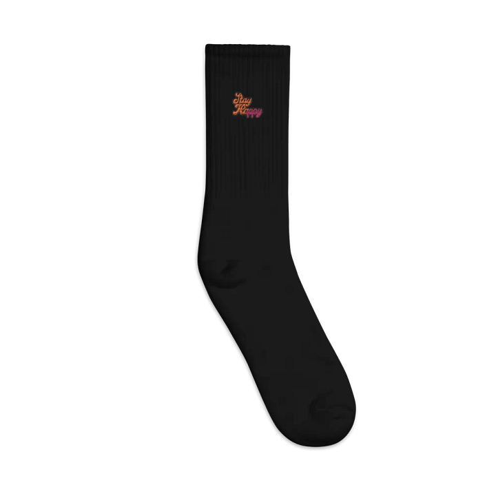 Stay Happy Crew Socks product image (1)