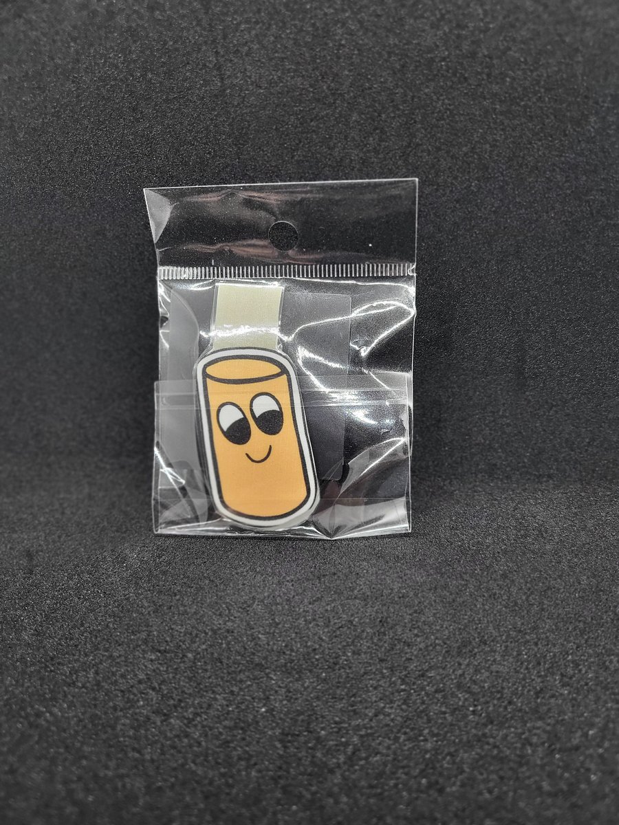 Cute Cartoon Orange Plastic Cup Character Magnetic Laminated Bookmark for Foodies product image (1)