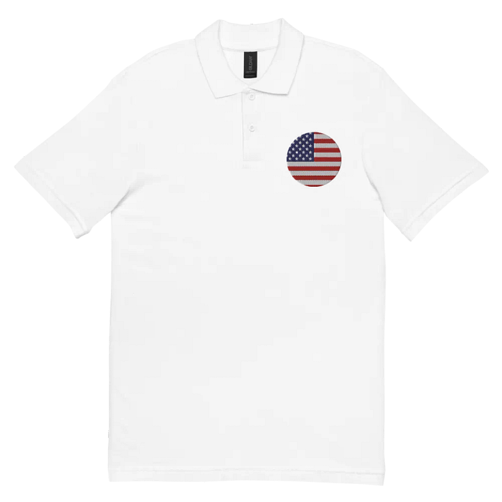 Stars & Stripes Pique Polo product image (2)