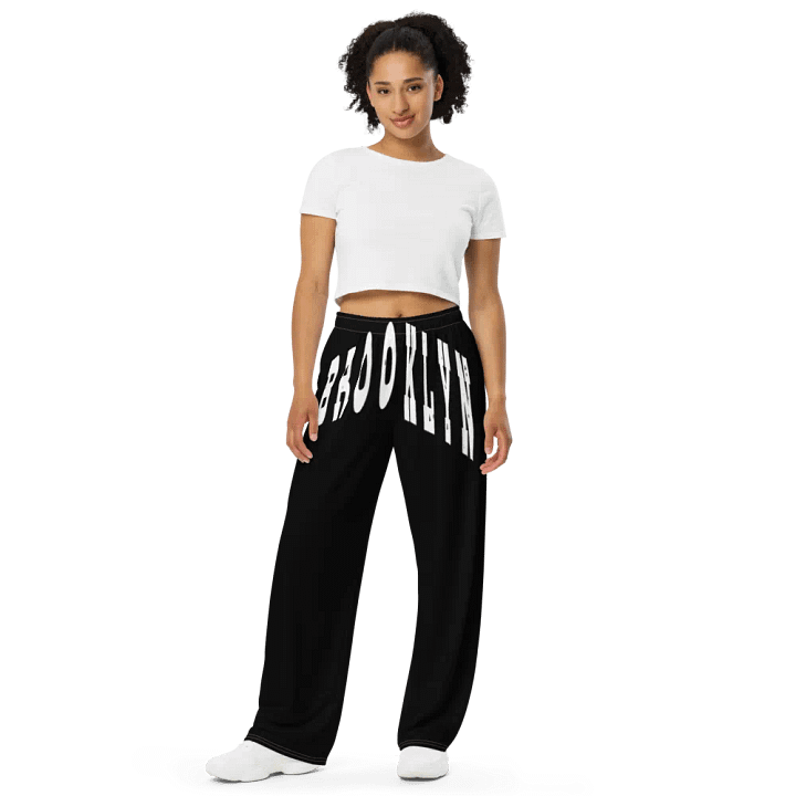 Brooklyn unisex wide leg pants product image (2)