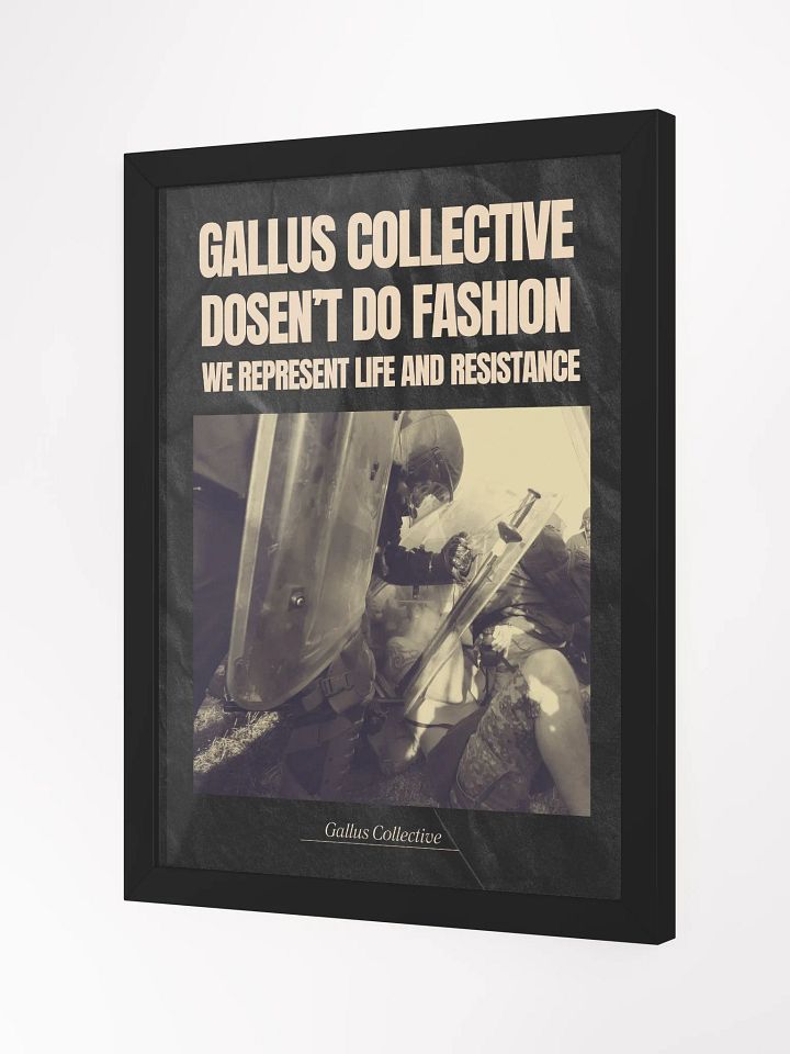 Gallus Doesn't Do Fashion Posters product image (2)