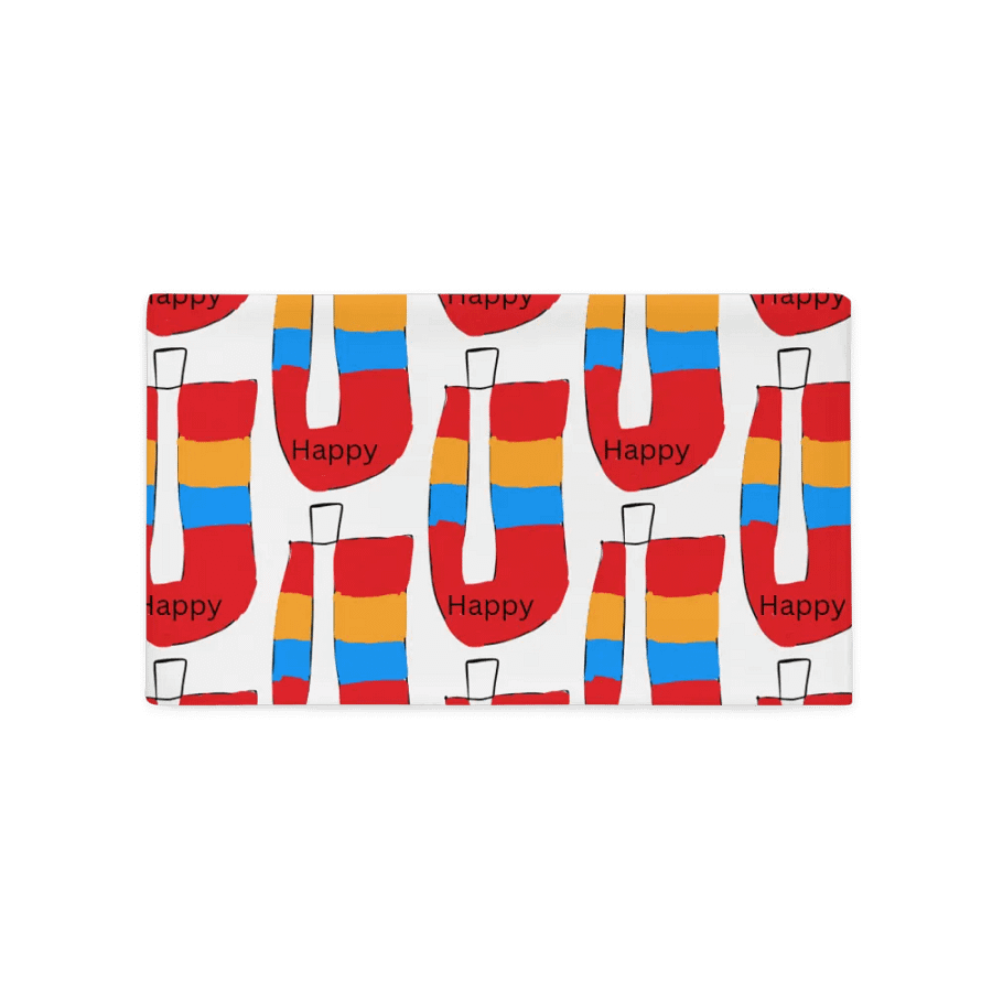 Happy Vibes All-Over Print Pillowcase product image (2)