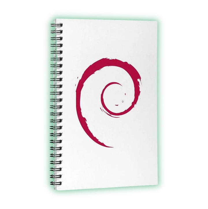 Debian Spiral Notebook product image (1)