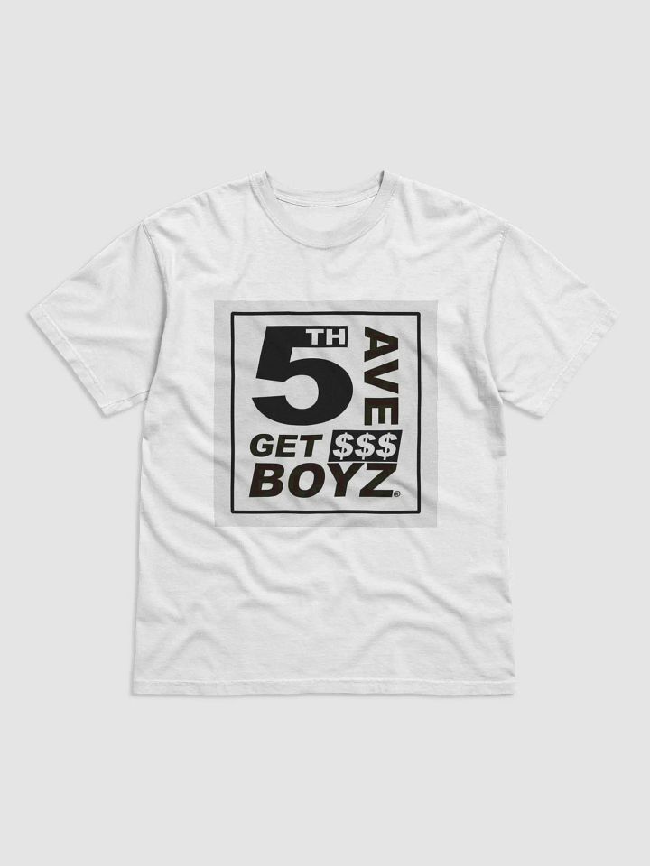 5th Ave Get $$$ BOYZ T Shirt White product image (1)