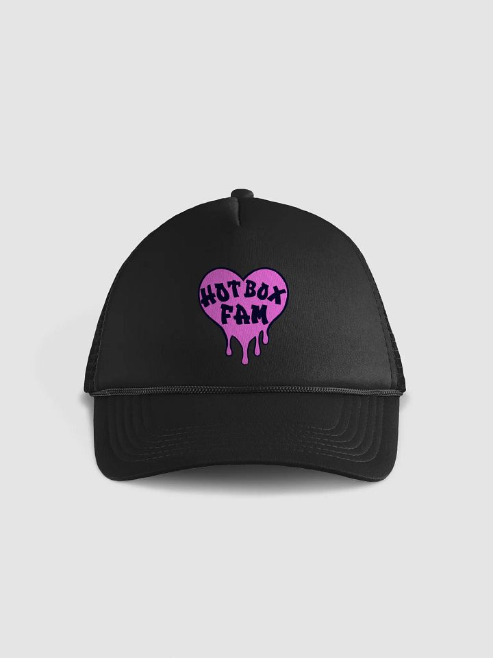 HOT BOX FAM SOLID PINK LOGO HAT product image (2)