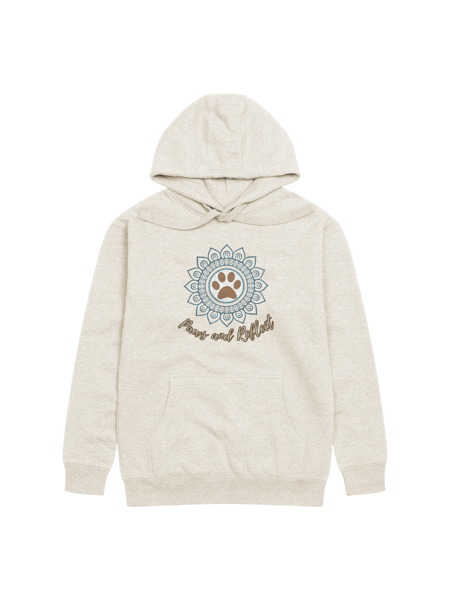 Paws and Reflect Mandala Paw Print Hoodie product image (17)