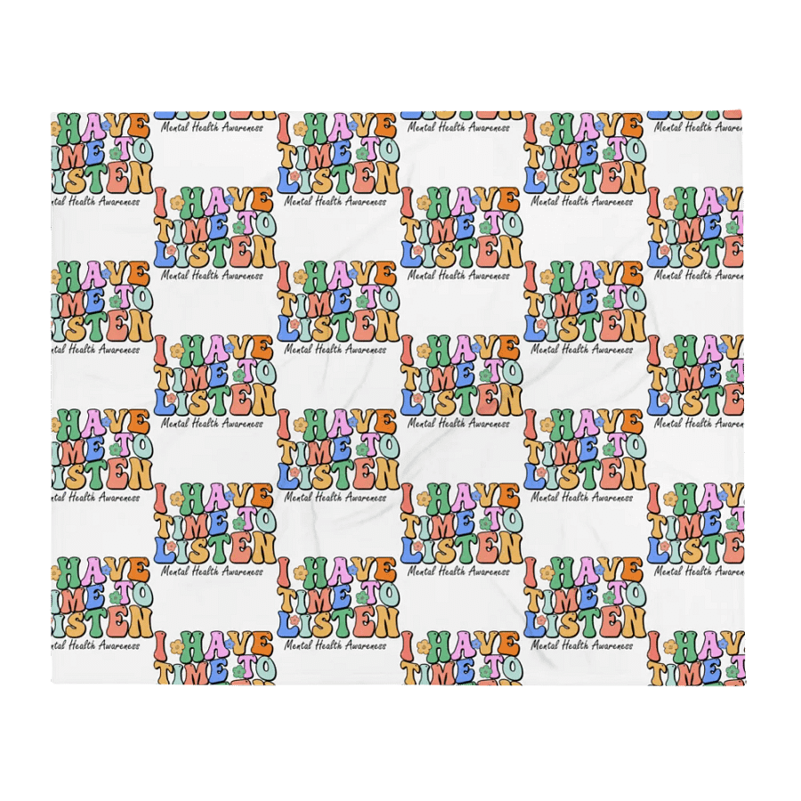 I Have Time To Listen Blanket product image (1)