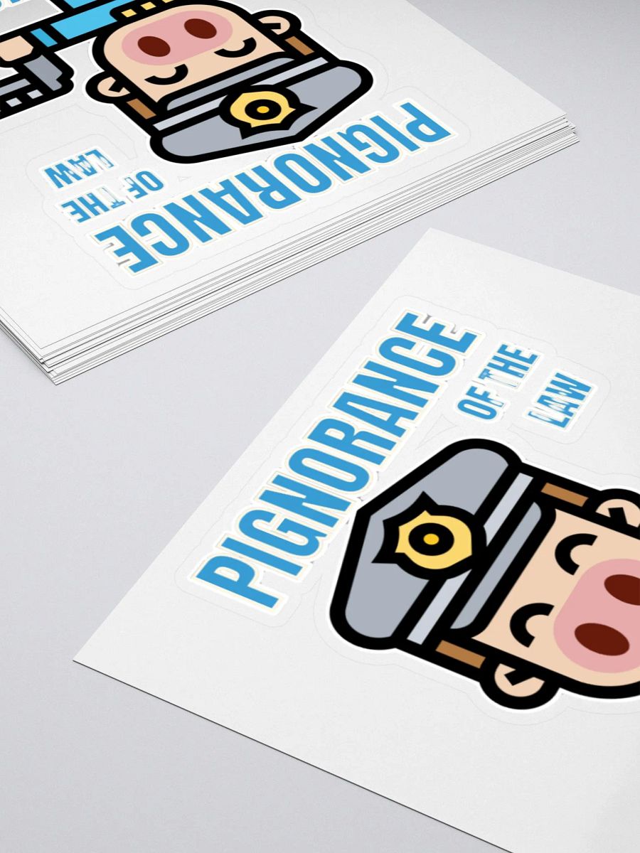 PIGNORANCE OF THE LAW IS NO EXCUSE product image (10)